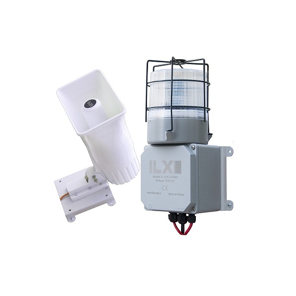 İLX Sanayi Tipi Işıklı Siren - İL-XHD-22BKH Serisi